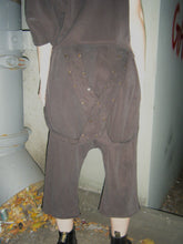 DROP CROTCH SUSPENDER PANT